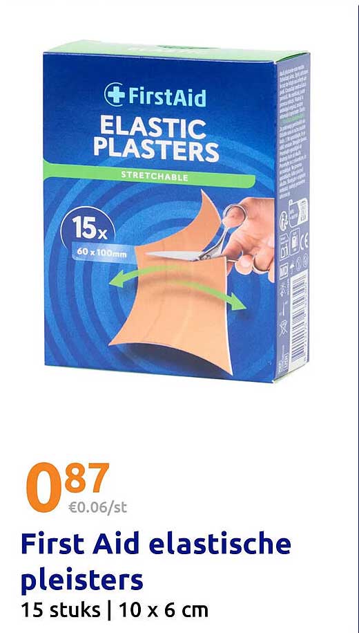 First Aid elastische pleisters