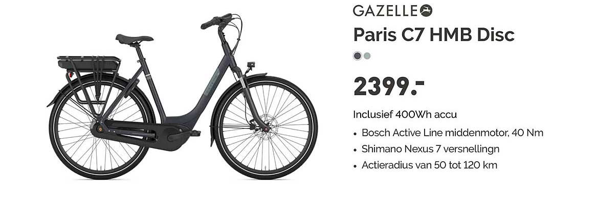 GAZELLE Paris C7 HMB Disc