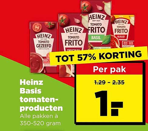 Heinz Basis tomaten-producten
