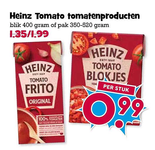 Heinz Tomato tomatenproducten