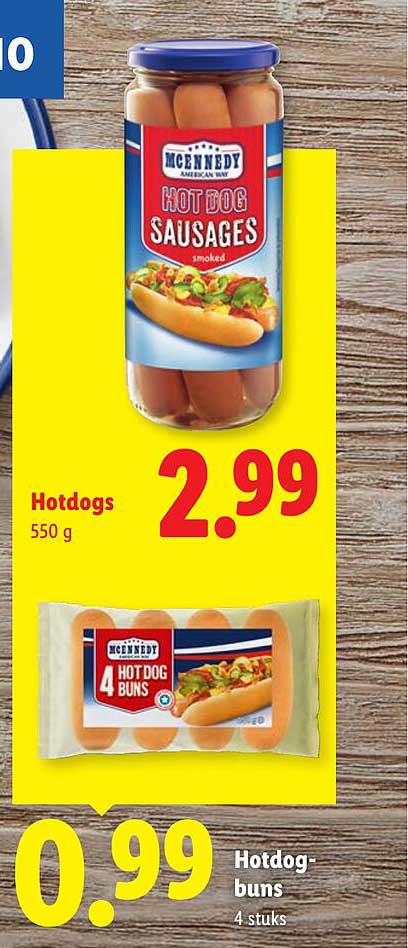 Hotdogs 550 g