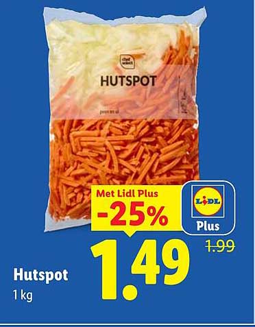 Hutspot Met Lidl Plus -25%