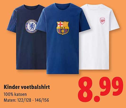 Kinder voetbalshirt