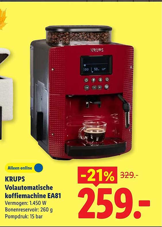 KRUPS Volautomatische koffiemachine EA81