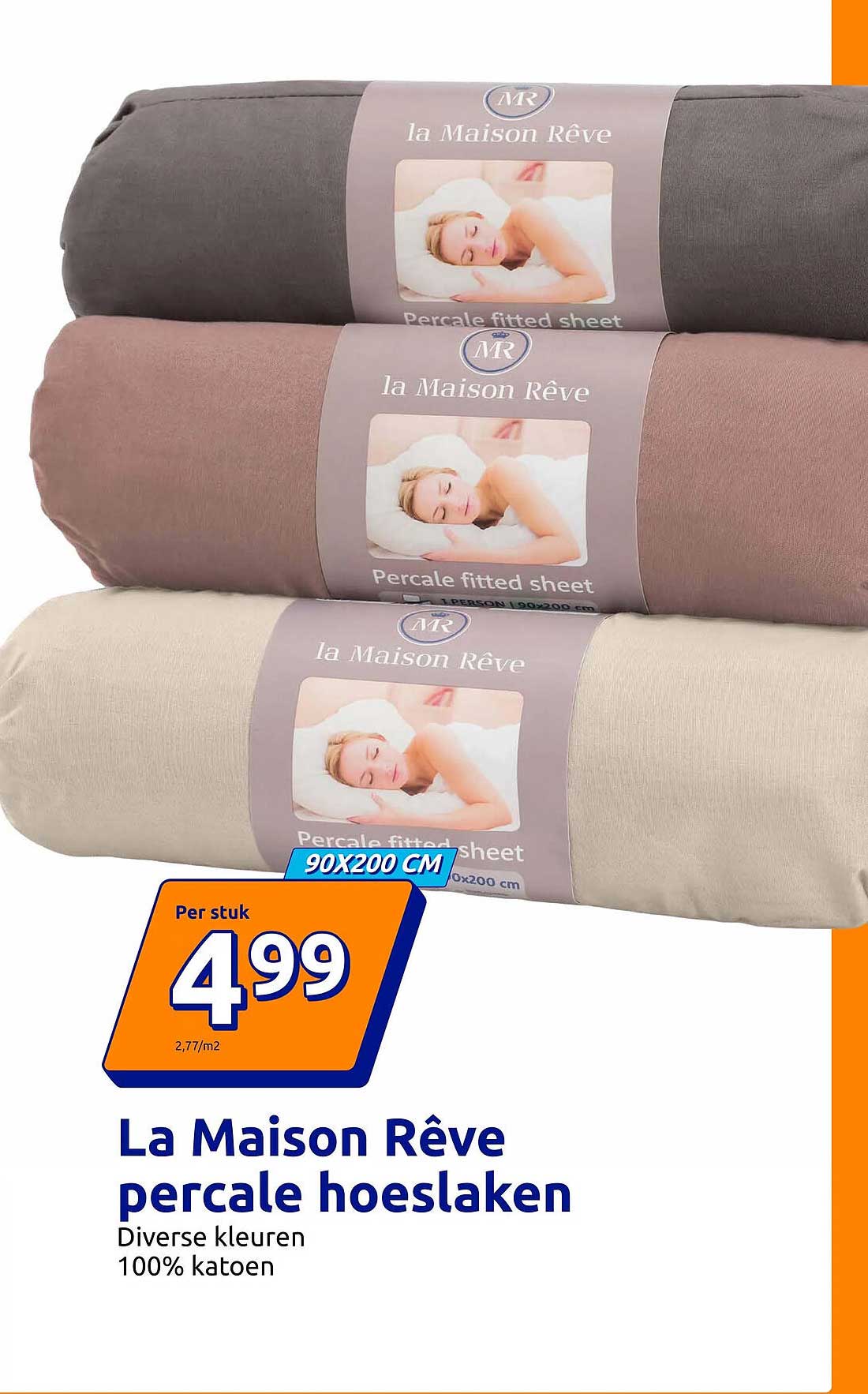 La Maison Rêve percale hoeslaken