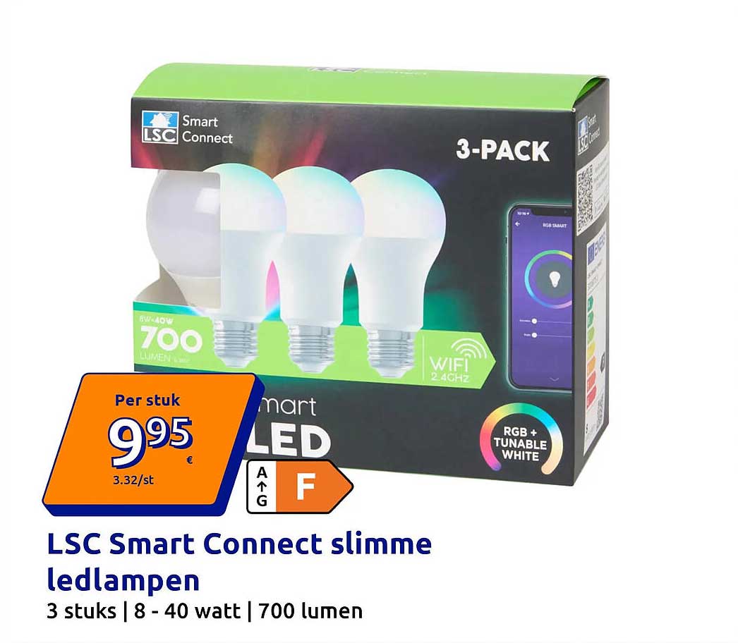LSC Smart Connect slimme ledlampen