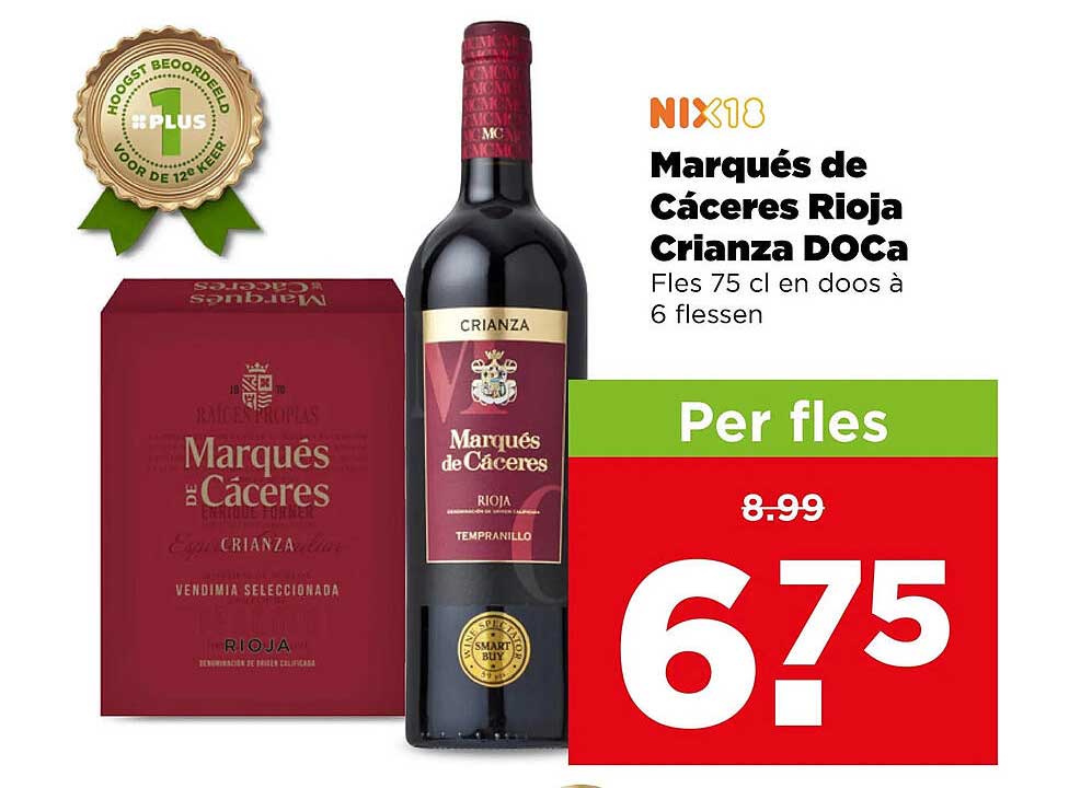 Marqués de Cáceres Rioja Crianza DOCa