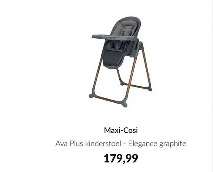 Maxi-Cosi Ava Plus kinderstoel - Elegance graphite