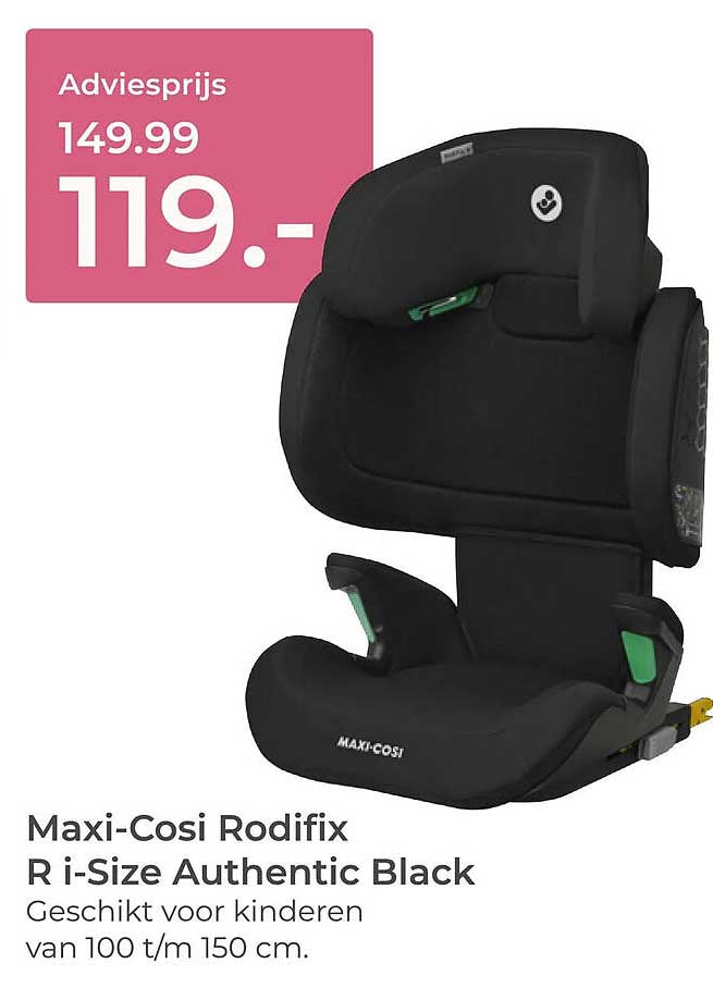 Maxi-Cosi Rodifix R i-Size Authentic Black