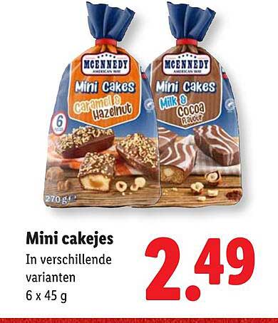 Mini cakejes