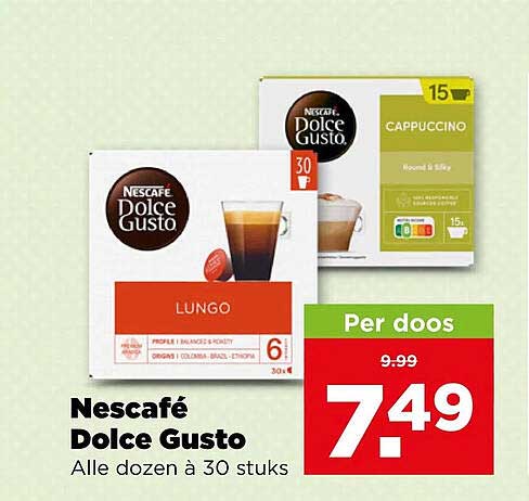 Nescafé Dolce Gusto Alle dozen à 30 stuks