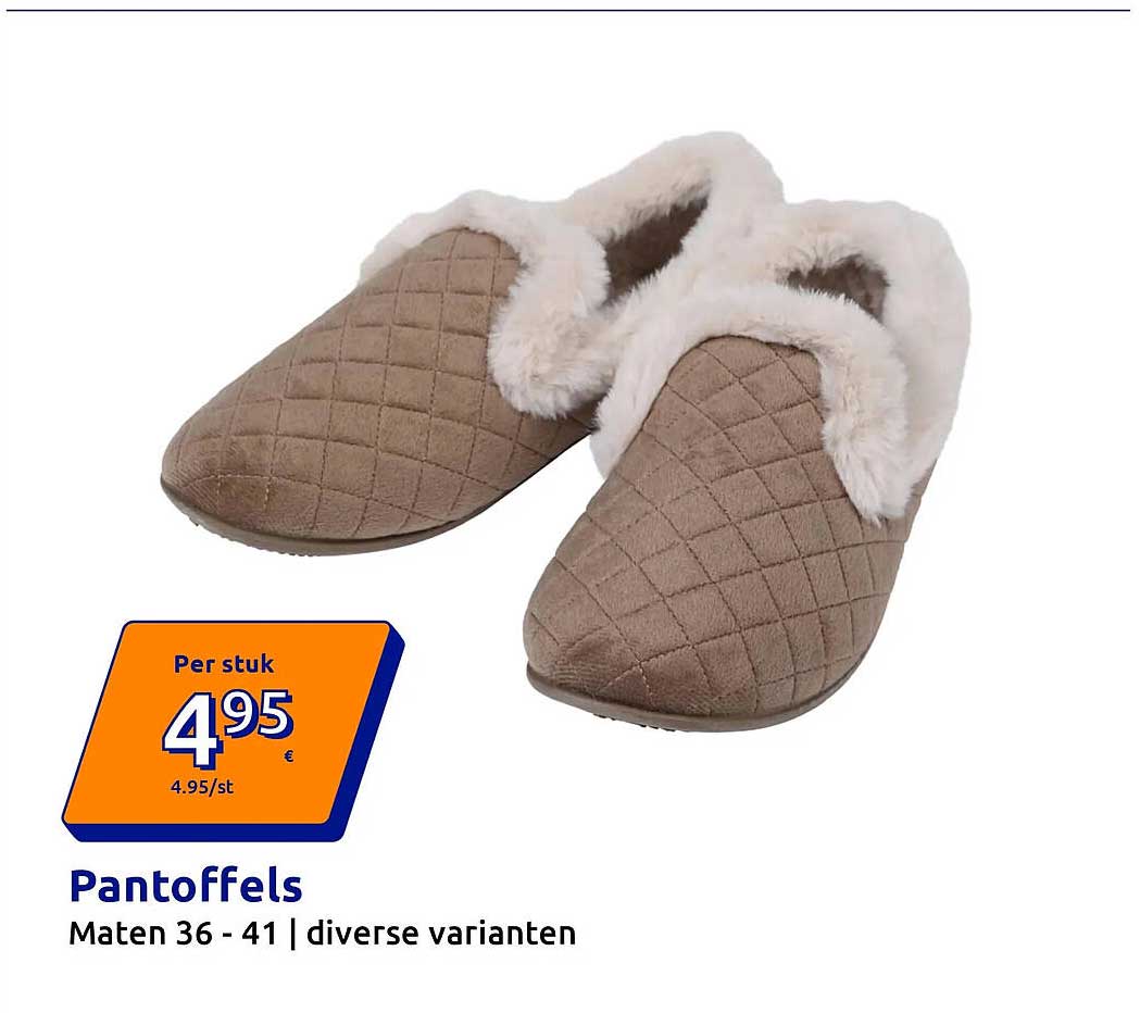 Pantoffels Maten 36 - 41 | diverse varianten
