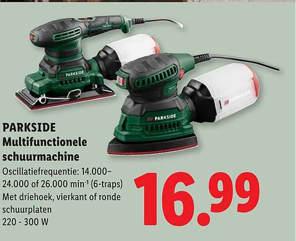 PARKSIDE Multifunctionele schuurmachine