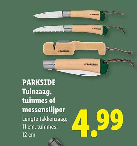 PARKSIDE Tuinzaag, tuinmes of messenslijper