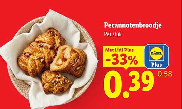 Pecannotenbroodje