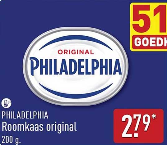 PHILADELPHIA Roomkaas original 200 g.