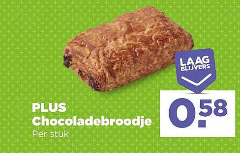 PLUS Chocoladebroodje
