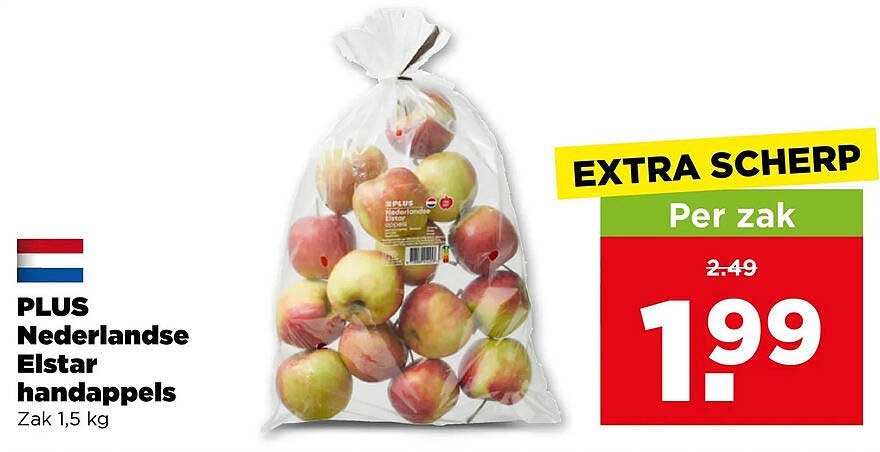 PLUS Nederlandse Elstar handappels