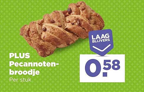PLUS Pecanbroodje