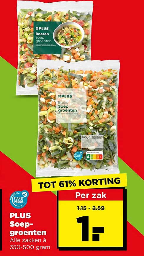 PLUS Soep-groenten