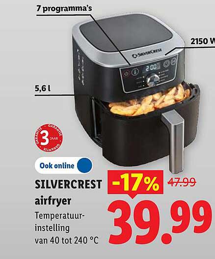 SILVERCREST airfryer
