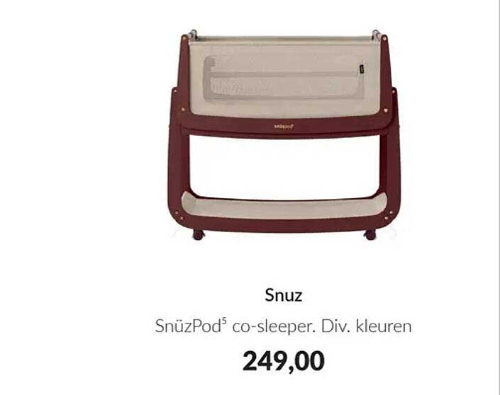 Snuz SnüzPod5 co-sleeper. Div. kleuren