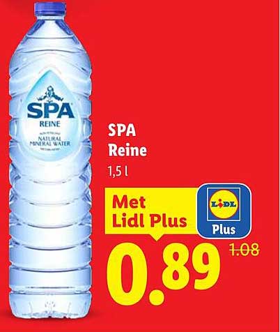 SPA Reine 1,5 l Met Lidl Plus