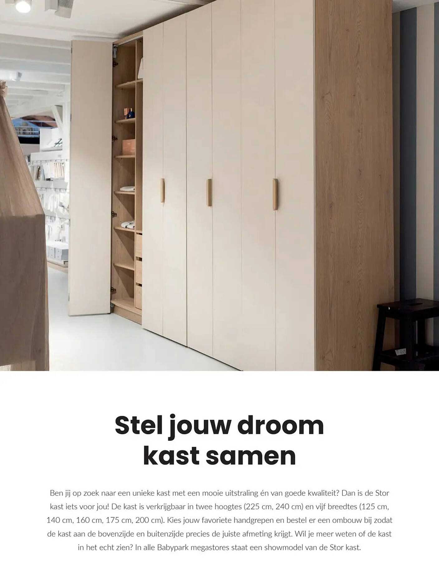 Stel jouw droom kast samen
