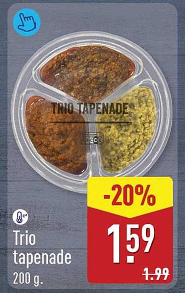 Trio tapenade
