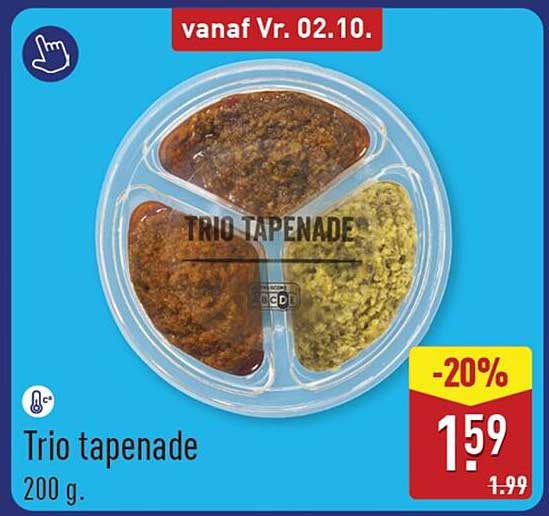 Trio tapenade