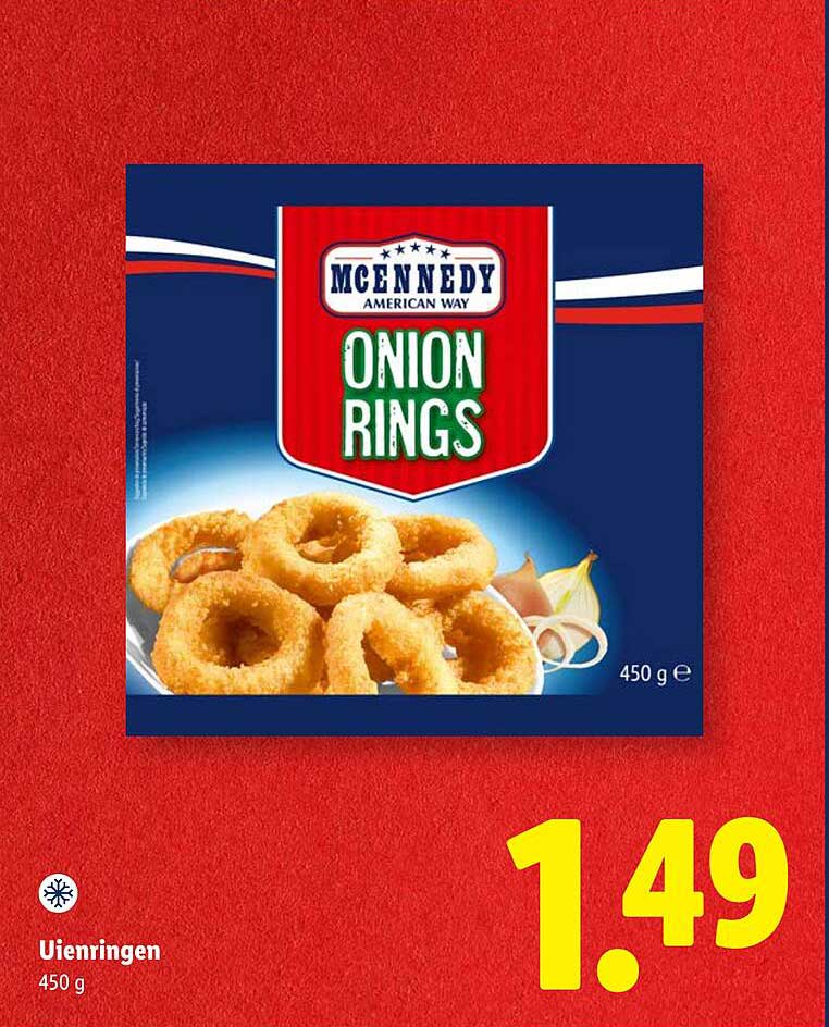 Uienringen 450 g