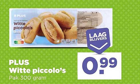 Witte piccolo's