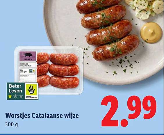 Worstjes Catalaanse wijze