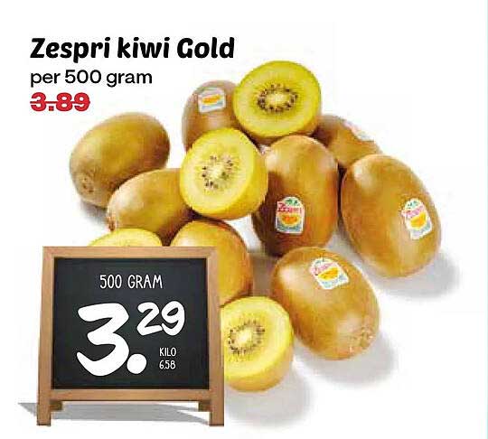 Zespri kiwi Gold per 500 gram