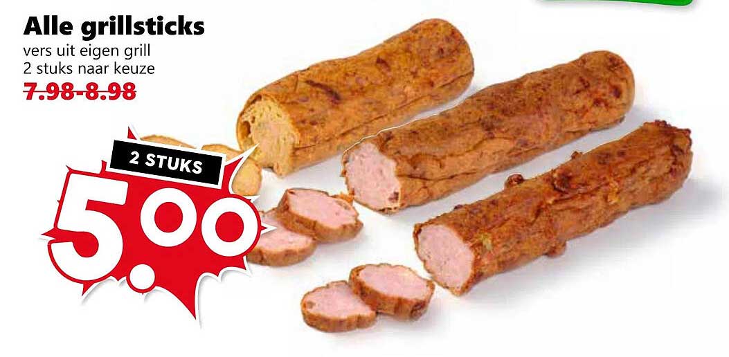 Alle grillsticks