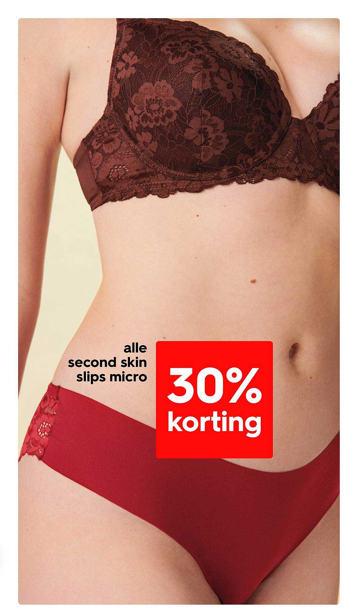 Alle second skin slips micro 30% korting