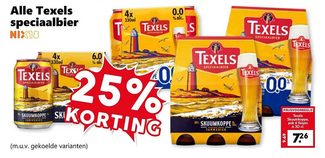 Alle Texels speciaalbier