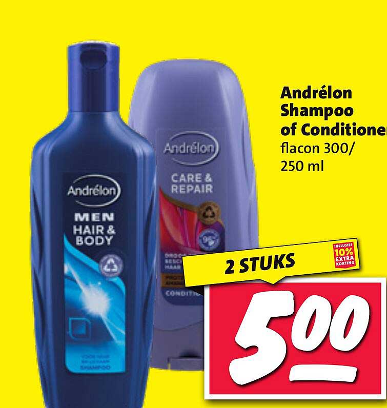 Andrélon Shampoo of Conditione flacon 300/250 ml