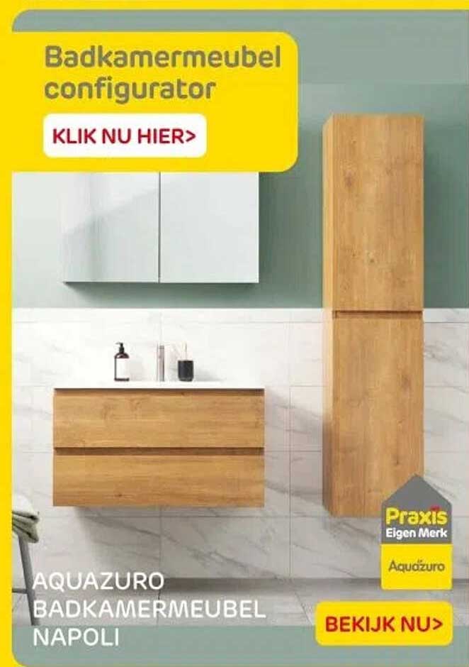 AQUAZURO BADKAMERMEUBEL NAPOLI