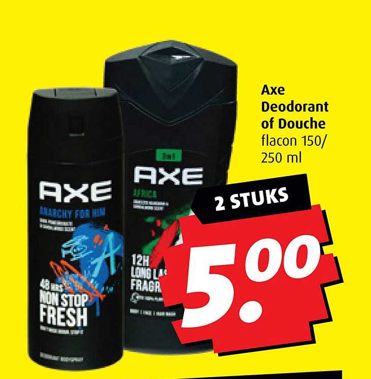 Axe Deodorant of Douche flacon 150/250 ml