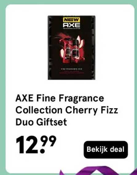 AXE Fine Fragrance Collection Cherry Fizz Duo Giftset
