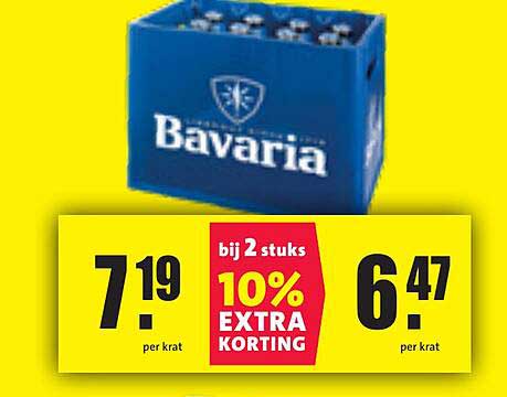 Bavaria Krat (2 stuks, 10% EXTRA KORTING)