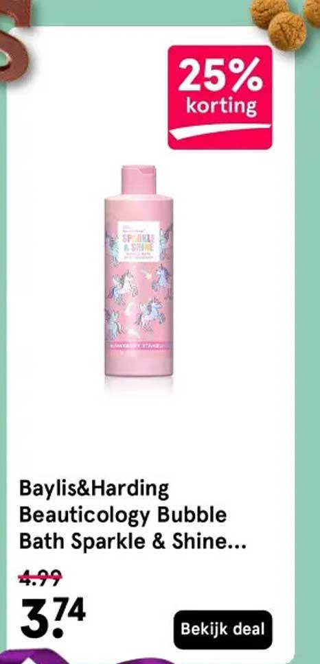 Baylis&Harding Beauticology Bubble Bath Sparkle & Shine...