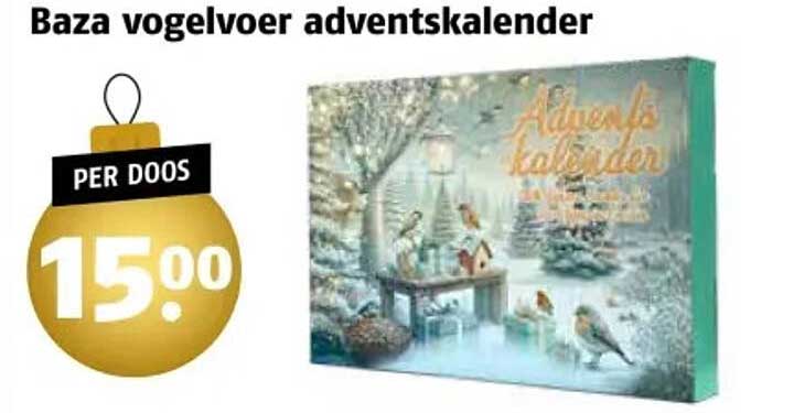 Baza vogelvoer adventskalender