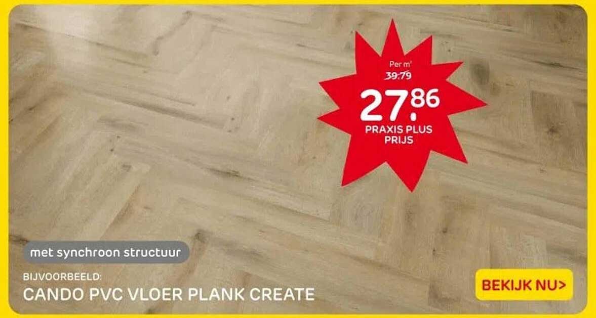 CANDO PVC VLOER PLANK CREATE