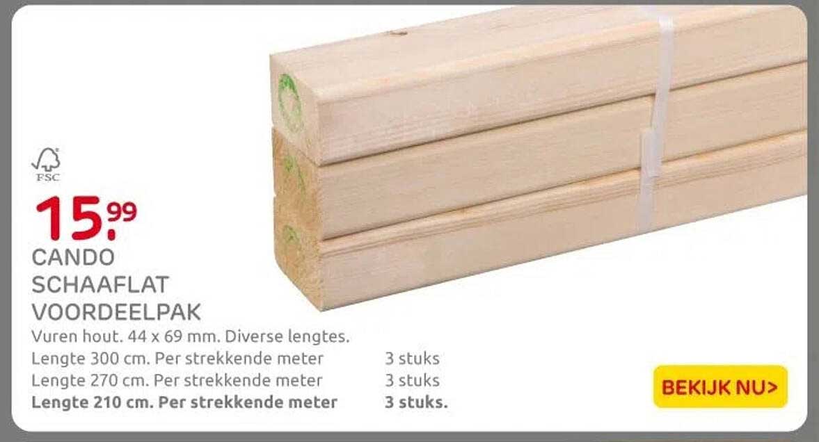 CANDO SCHAAFLAT VOORDEELPAK