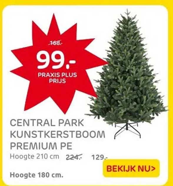 CENTRAL PARK KUNSTKERSTBOOM PREMIUM PE
