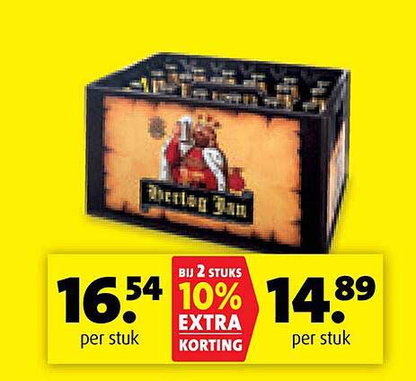 Deel 2 - 10% korting bij 2 stuks