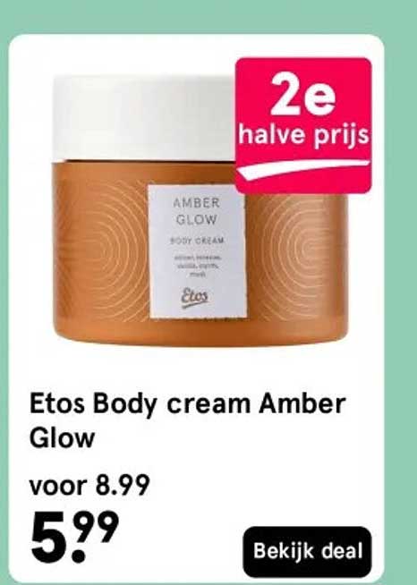 Etos Body cream Amber Glow