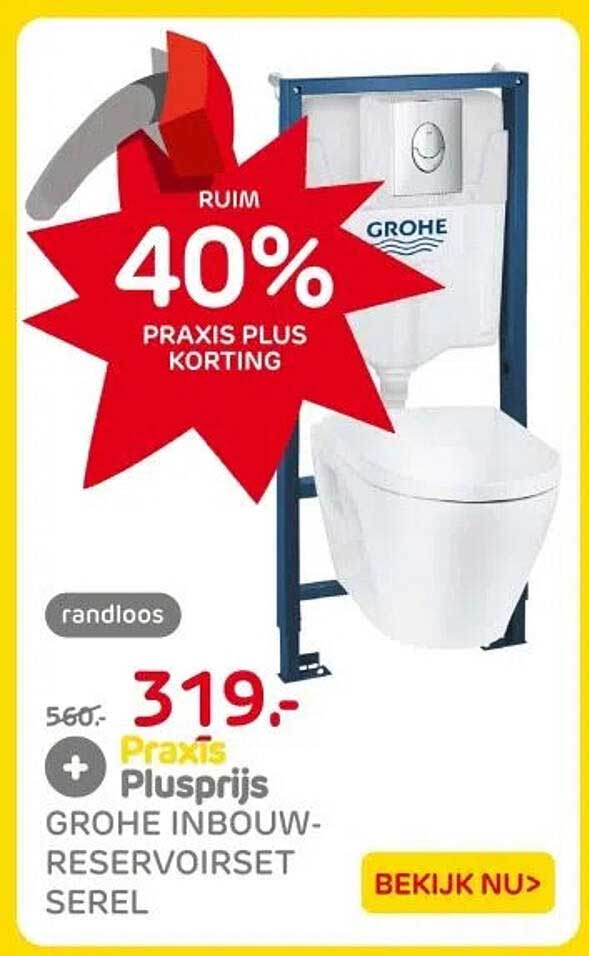 GROHE INBOUW-RESERVOIRSET SEREL